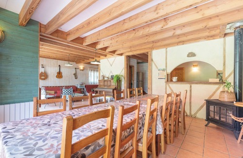 Herrere Casa | Casa de vacaciones 'La Buena Onda' con vistas a la montaña, terraza privada y jardín privado