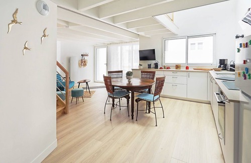 Pornic Apartamento | Casa de vacaciones 'La Galerie Pornic - Maison Lotus' con Wi-Fi