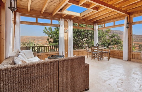 Tetir Casa | Casa de vacaciones La Higuerita de Tetir con vistas a la montaña, jardín y Wi-Fi