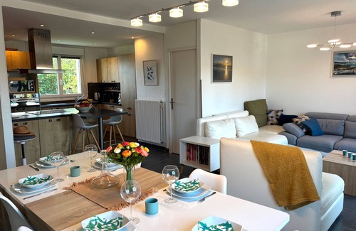 Ploemeur Casa | Casa de vacaciones 'La Maison Ty Logis' con terraza privada, jardín privado y Wi-Fi