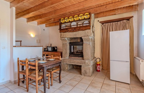 Porspoder Casa | Casa de vacaciones 'Le Gîte Bleu 2' con terraza privada y jardín compartido