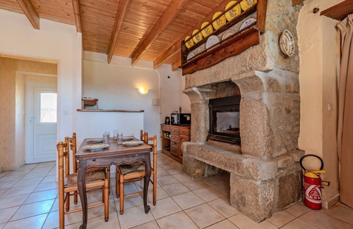 Porspoder Casa | Casa de vacaciones 'Le Gîte Bleu 2' con terraza privada y jardín compartido