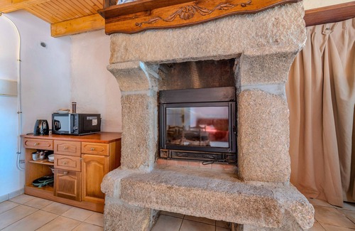 Porspoder Casa | Casa de vacaciones 'Le Gîte Bleu 2' con terraza privada y jardín compartido