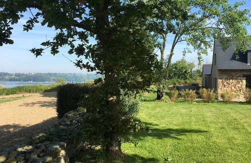 Paimpol Casa | Casa de vacaciones 'Les Bernaches Du Lédano -proche Mer' con vistas al mar, terraza privada y Wi-Fi