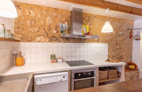 Banyalbufar Casa | Casa de vacaciones "Pequeño paraíso en Banyalbufar" con vistas al mar y a la montaña y Wi-Fi