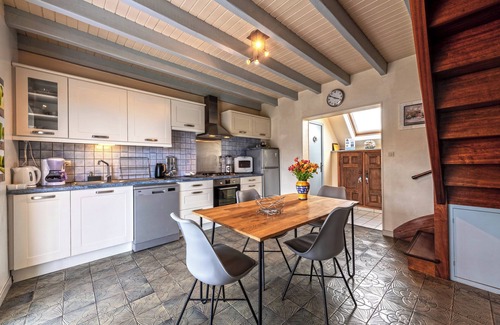 Camaret-sur-Mer Casa | Casa de vacaciones "Meublé de Tourisme Acanthe" con vistas al mar, terraza privada y Wi-Fi