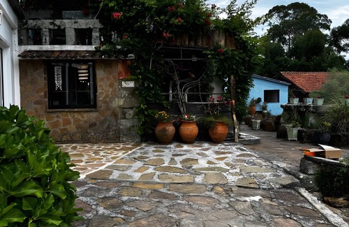 O Rosal Casa | Casa de vacaciones 'Mino Lodge' con vistas a la montaña, piscina compartida y Wi-Fi