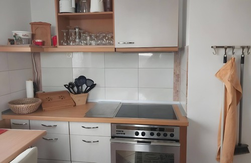 Sudstadt Casa | Casa de vacaciones 'Mit Terasse' con terraza privada y balcón
