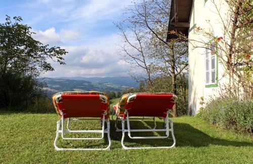 Puchegg Casa | Casa de vacaciones 'Monika Am Masenberg' con vistas a la montaña, terraza compartida y Wi-Fi
