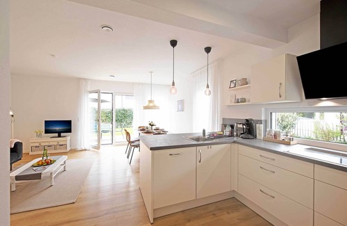 Wasserburg Casa | Casa de vacaciones 'Moos' con terraza privada, jardín compartido y Wi-Fi