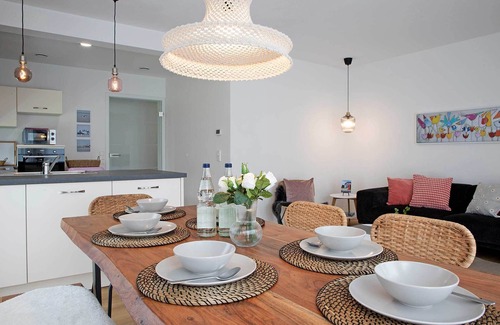 Wasserburg Casa | Casa de vacaciones 'Moos' con terraza privada, jardín compartido y Wi-Fi