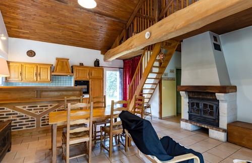 Saint-Aigulin Casa | Casa de vacaciones 'Moulin De L'île Feydeau' con terraza privada, jardín privado y Wi-Fi