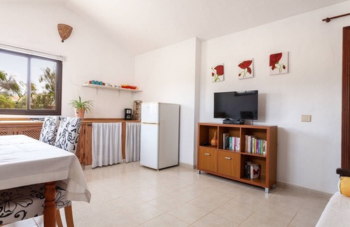 La Oliva Casa | Casa de vacaciones "Oasis en Cotillo" con terraza, barbacoa, vista panorámica y ventiladores