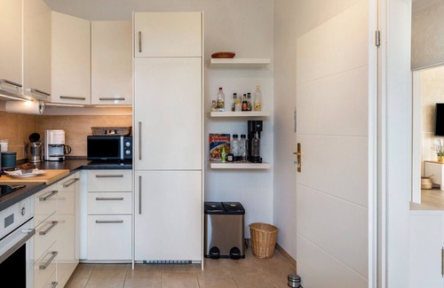 Rathenow Casa | Casa de vacaciones 'Ferienhaus Optikstadt Rathenow' con terraza privada y Wi-Fi