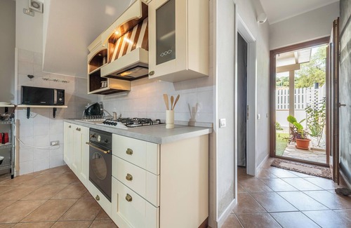 Villasimius Casa | Casa de vacaciones Ory cerca del centro de la ciudad con jardín y aire acondicionado