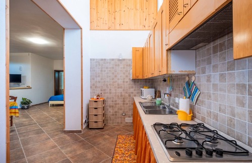 Galatone Casa | Holiday Home 'Rosso Pepe' with Private Terrace, Private Garden and Air Conditioning