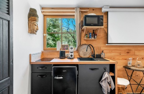 Toulon Casa | Casa de vacaciones 'Samadhi' con vistas a la montaña, Wi-Fi y aire acondicionado