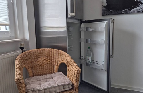 Stadtmitte Casa | Casa de vacaciones 'Schäferhaus' con terraza privada, jardín privado y Wi-Fi