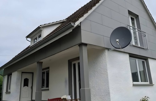 Stockach Casa | Casa de vacaciones 'Spes' con vistas a la montaña, terraza privada y Wi-Fi