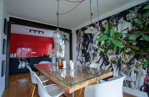 Hildesheim District Casa | Casa de vacaciones 'Stilvolles Haus In Borsum' con terraza privada, jardín privado y Wi-Fi