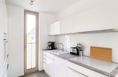 Zingst Casa | Casa de vacaciones Strandläufer 2 con terraza y Wi-Fi