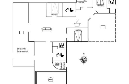 Lodbjerg Hede Casa | Holiday Home Sylvi - 1-7km from the sea by Interhome