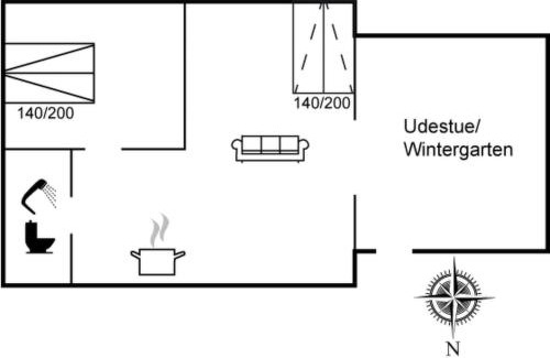 Bredebro Casa | Holiday Home Thrine - 24km from the sea by Interhome