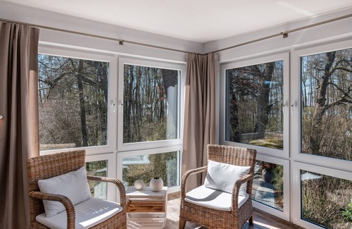 Muritz Casa | Casa de vacaciones 'Ferienhaus Traum Am See Mit Sauna' con vistas al lago, terraza privada y Wi-Fi