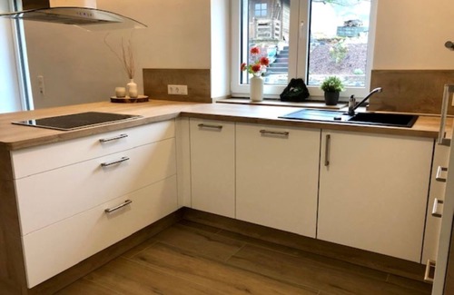Neuhutten Casa | Casa de vacaciones 'Traumzeit' con terraza privada, jardín privado y Wi-Fi