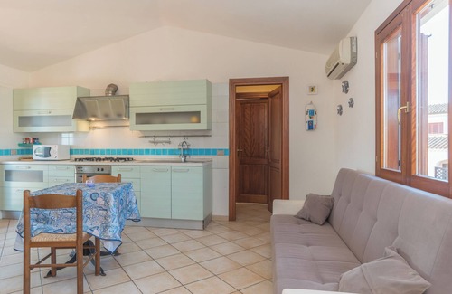 San Teodoro City Centre Casa | Casa 'Trilocale con ampia veranda mare' con A/A y terraza
