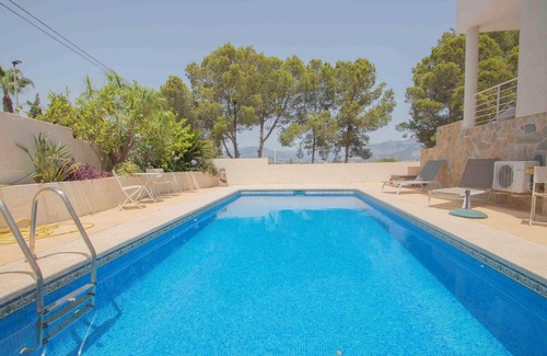El Albir Casa | Casa de vacaciones Villa Polar Spaniahome con vistas al mar, piscina y Wi-Fi