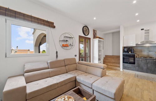Sarroch Casa | Casa de vacaciones 'Villa Matteo' con vistas al mar, Wi-Fi y aire acondicionado