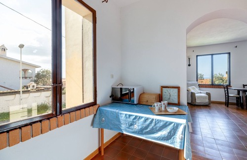 S'Archittu Casa | Casa de vacaciones 'Villa Due Archi' con vistas al mar, terraza privada y jardín privado