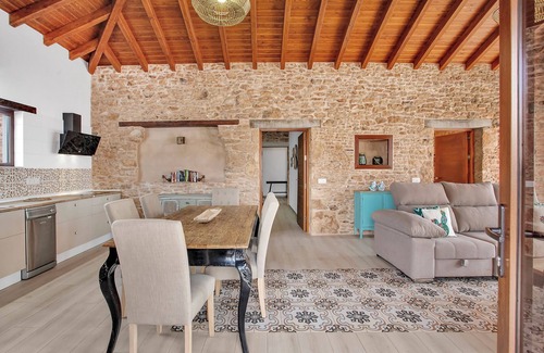 Tiscamanita Villa | Casa de vacaciones Villa Rural Sajoná con vistas al mar, piscina y Wi-Fi