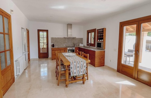 Sa Rapita Casa | Casa de vacaciones "Villa Isabel" con piscina, Wi-Fi, jardín y terraza