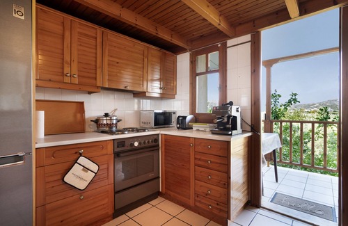 Zacharo Casa | Casa de vacaciones 'Villa Sugar Town' con vistas al mar, Wi-Fi y aire acondicionado