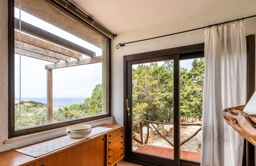 San Stefano Casa | Casa de vacaciones "Villetta Evelina" con vistas al mar, jardín y aire acondicionado