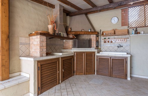 S'Archittu Casa | Casa de vacaciones 'Villetta Al Mare - S'archittu' con jardín privado, Wi-Fi y aire acondicionado