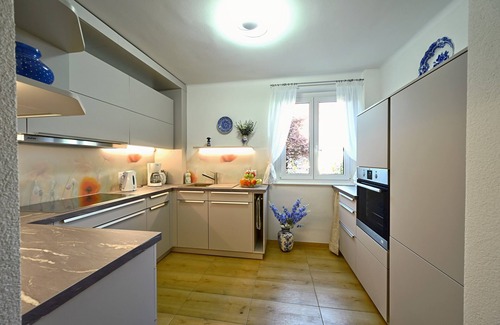 Dresden Casa | Casa de vacaciones 'Weitblick' con vistas a la montaña, terraza privada y Wi-Fi
