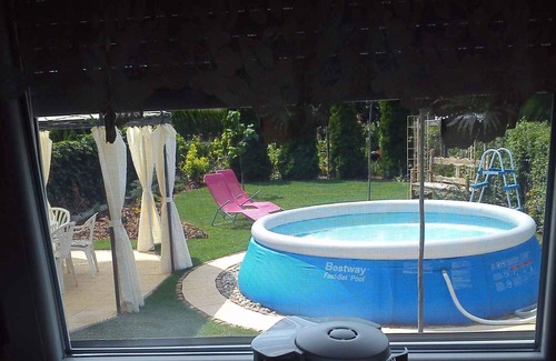 Balatonboglar Casa | Casa vacacional con un jardín precioso