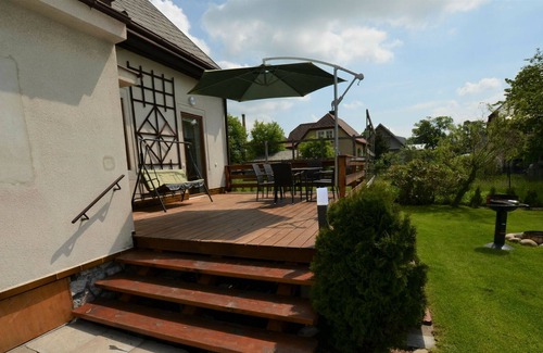 Vrchlabi Casa | Casa de vacaciones con piscina privada en Bohemian