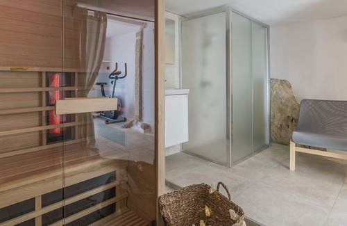Pican Cabina | Casa de vacaciones con piscina en la azotea, sauna y jardín en un lugar idílico