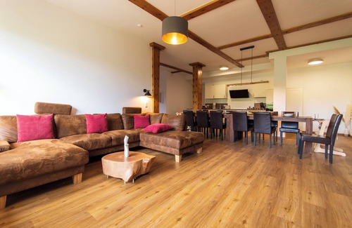 Sankt Andreasberg Casa | Holiday home "Wolke 7" for up to 24 people with garden, group room and lots of s