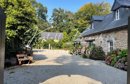 Saint-Gilles-Pligeaux Casa | Casa de vacaciones St Nicolas du Pélem para 1 - 2 personas con 1 dormitorio - Casa de vacaciones