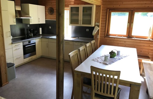 Feriendorf Silbersee Casa | Casa de vacaciones para 10 personas + niño con sauna y zona de bienestar incl. NK