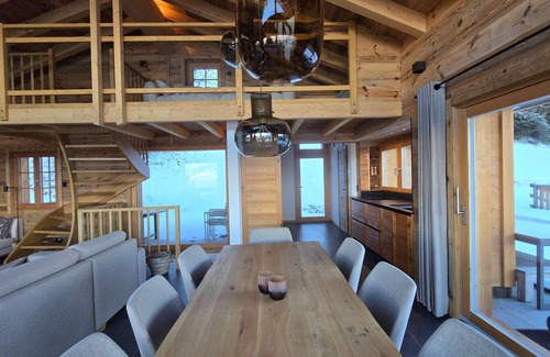 Nendaz Chalet De Esquí | Casa de vacaciones Haute-Nendaz para 1 - 8 personas con 4 dormitorios - Chalet de madera