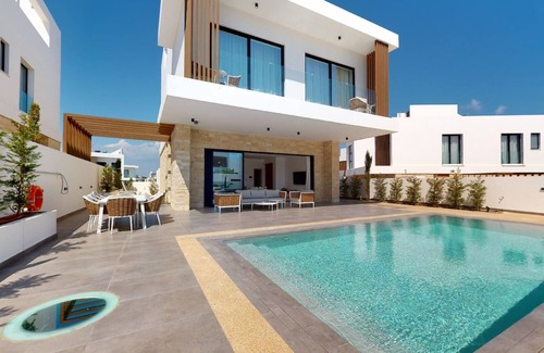 Cape Greko Casa | Casa de vacaciones Paralimni para 1 - 8 personas con 4 dormitorios - Casa de vacaciones