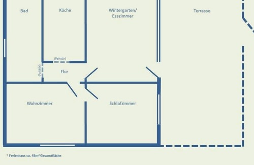 Stahlbrode Casa | Casa de vacaciones Stahlbrode para 1 - 2 personas con 1 dormitorio - Casa de vacaciones