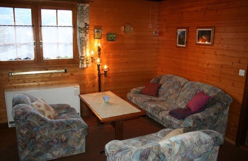 Leuk Chalet De Esquí | Casa de vacaciones Susten para 1 - 6 personas con 3 dormitorios - Chalet de madera