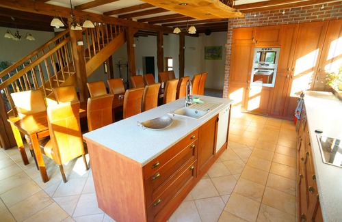 Lubusz Province Casa | Casa de vacaciones con barbacoa, sauna y squash - GRYZYNA